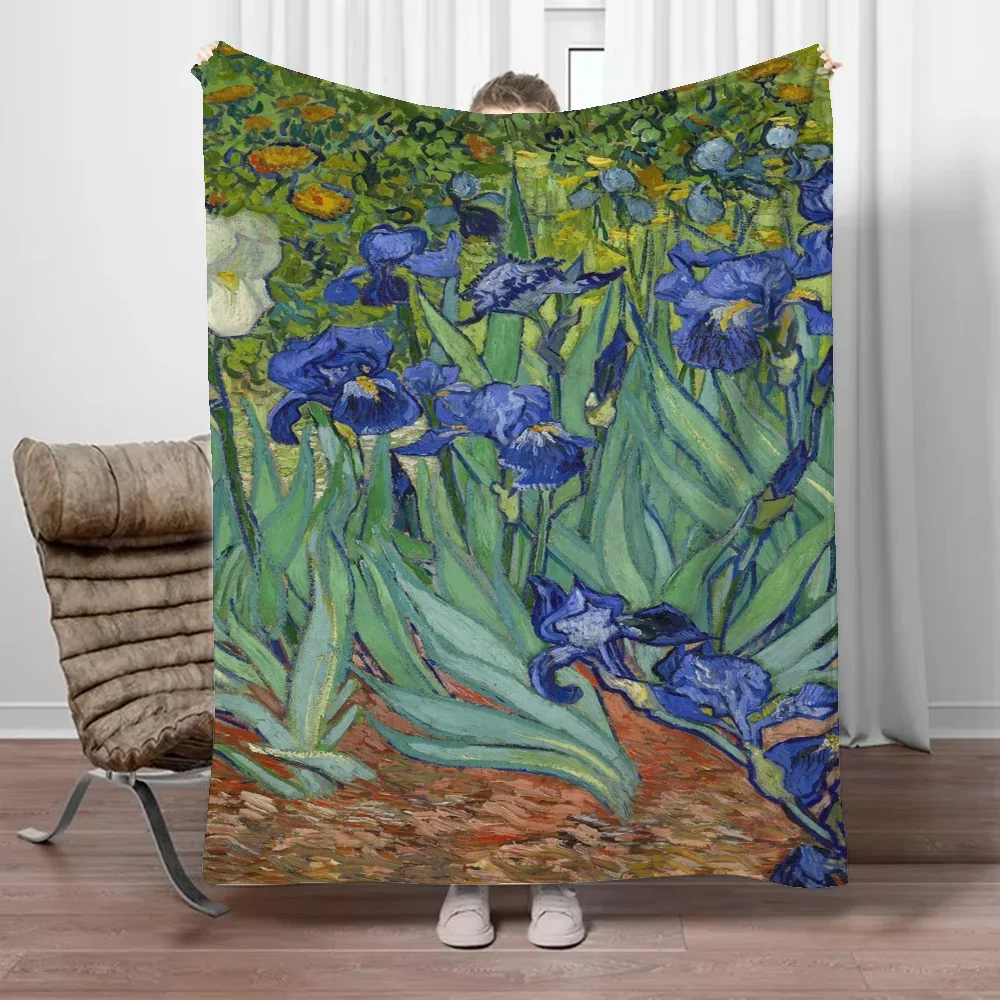 Home Textiles Luxury - Van Gogh Boho Kanepe Örtüsü Lüks