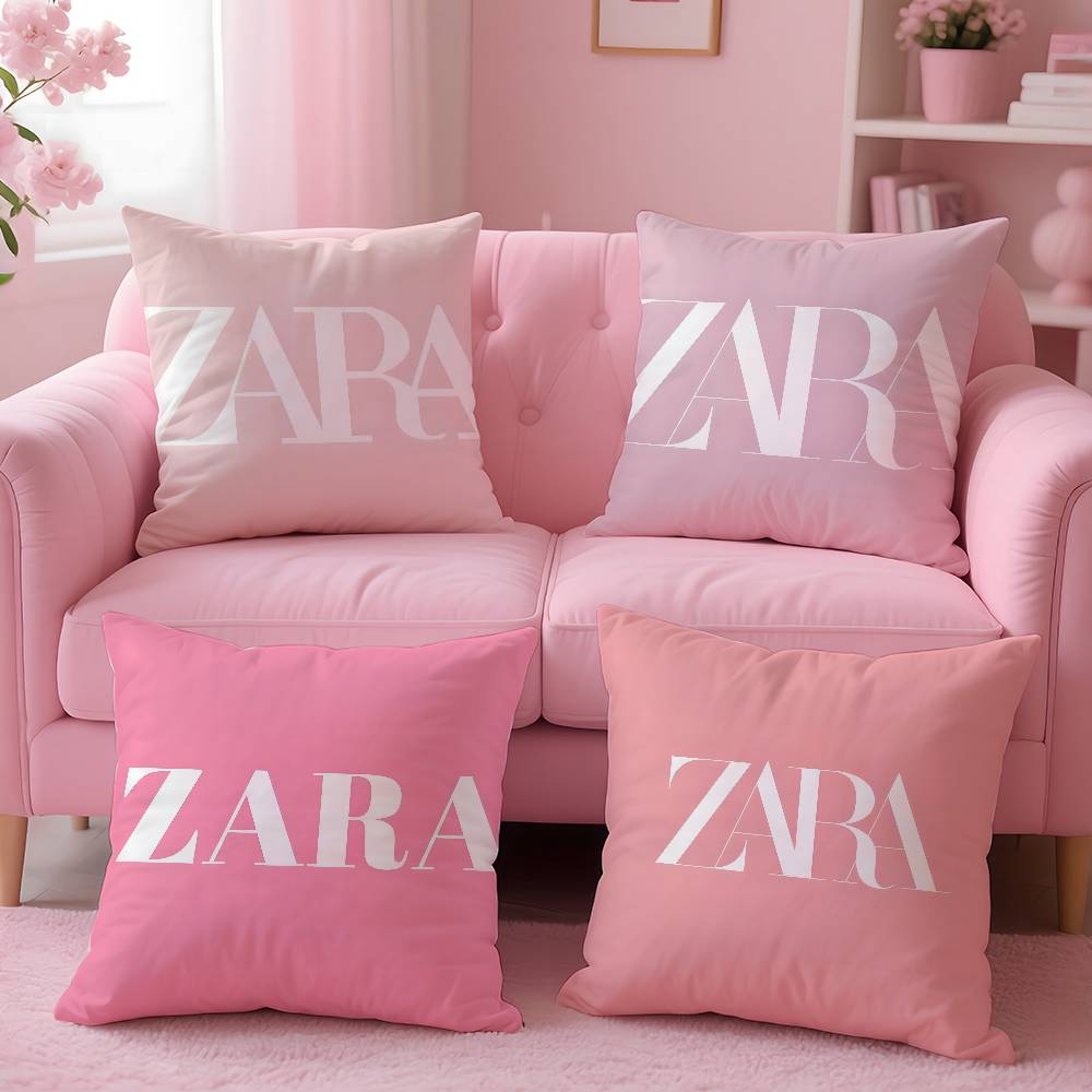 Zara Home Textiles - Z-ZARA Trendy Marka Yastık Kılıfı Desen