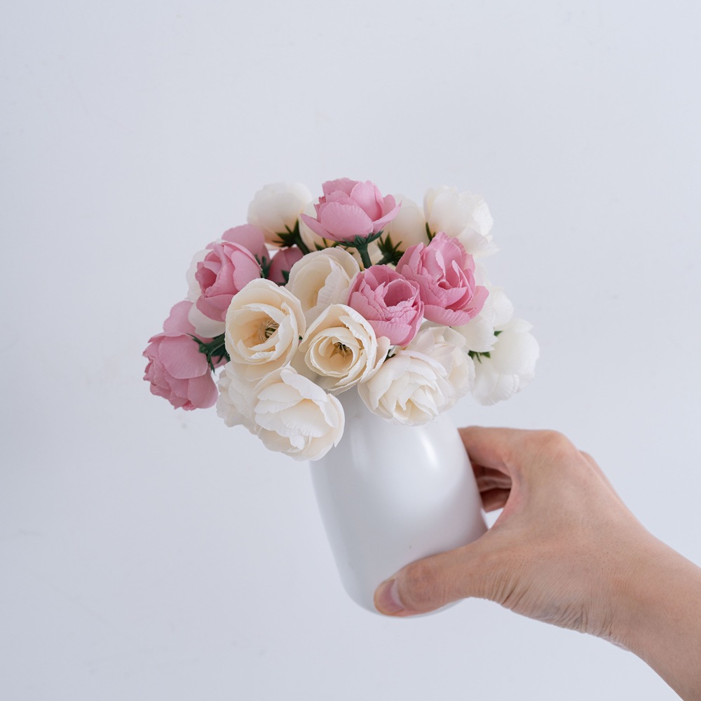 Yapay Üç başlı Küçük Lotus Çiç - Xt Home Textiles incelemesi ve fiyatı